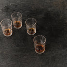Crystal Shot Glass Set of 4 - elsie green