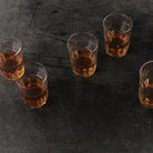 Crystal Shot Glass Set of 6 - elsie green