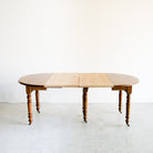 Round Cherry Extending Table - elsie green