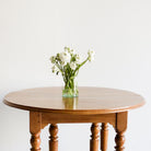 Round Cherry Extending Table - elsie green