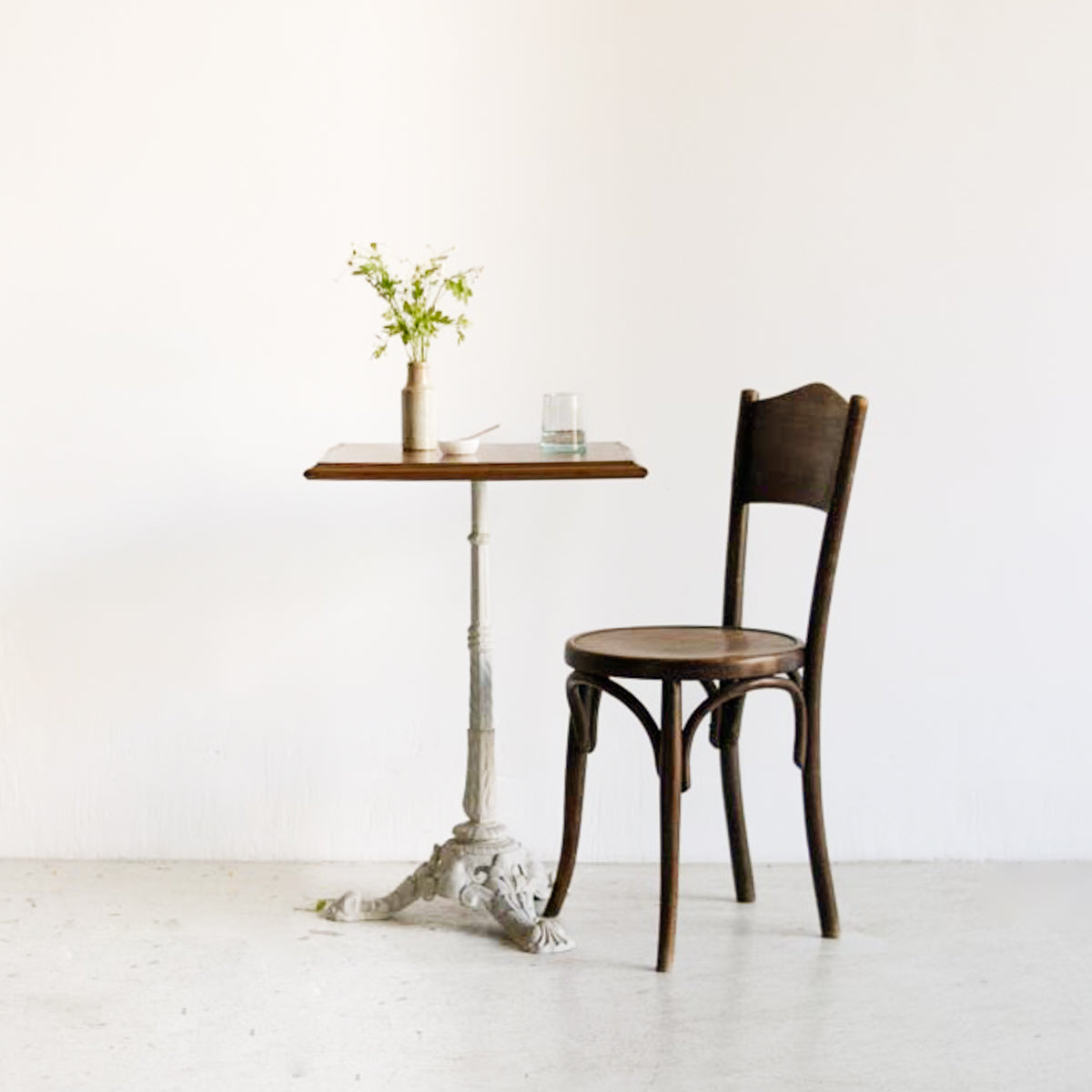 Walnut Bistro Table - elsie green