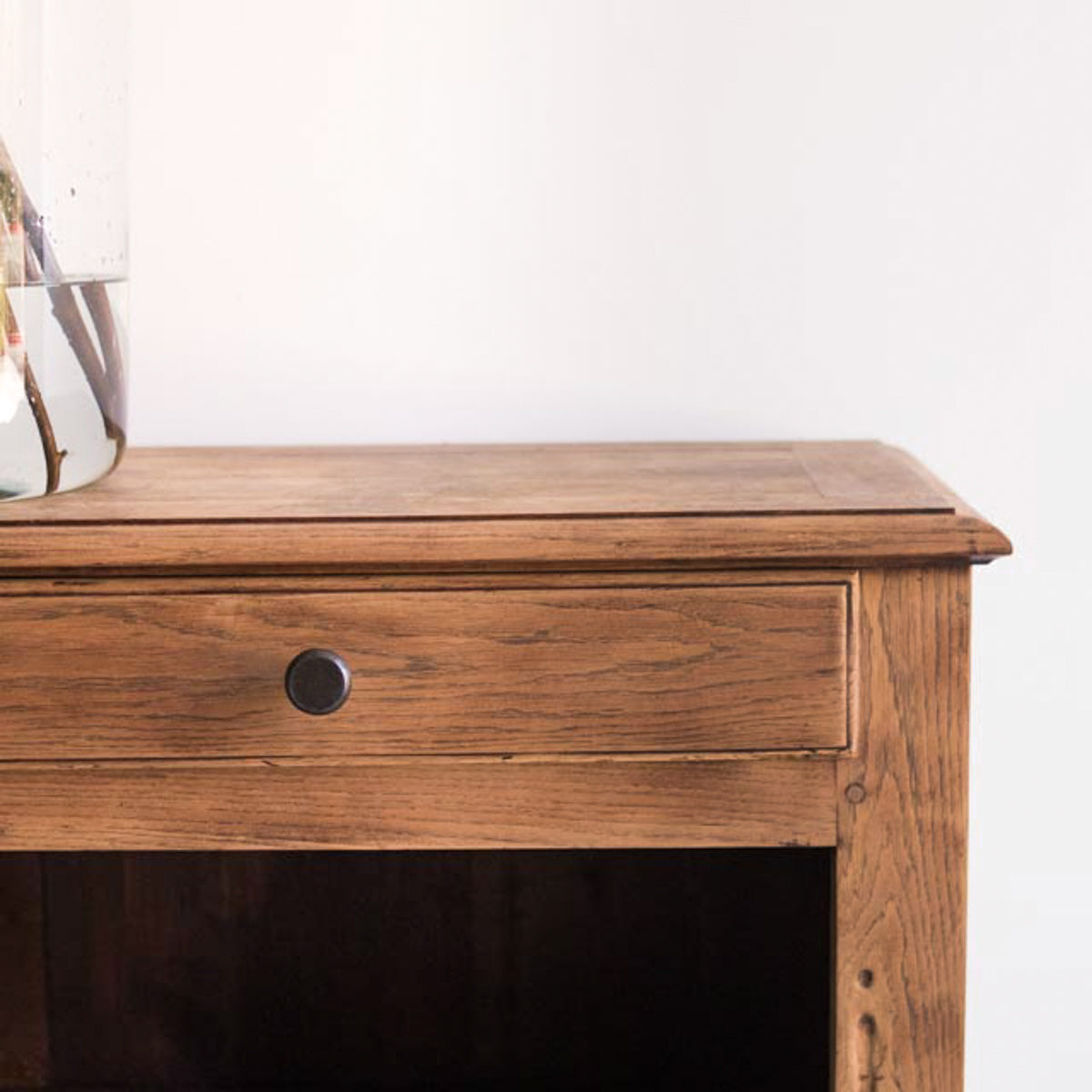 Vintage Oak Counter - elsie green