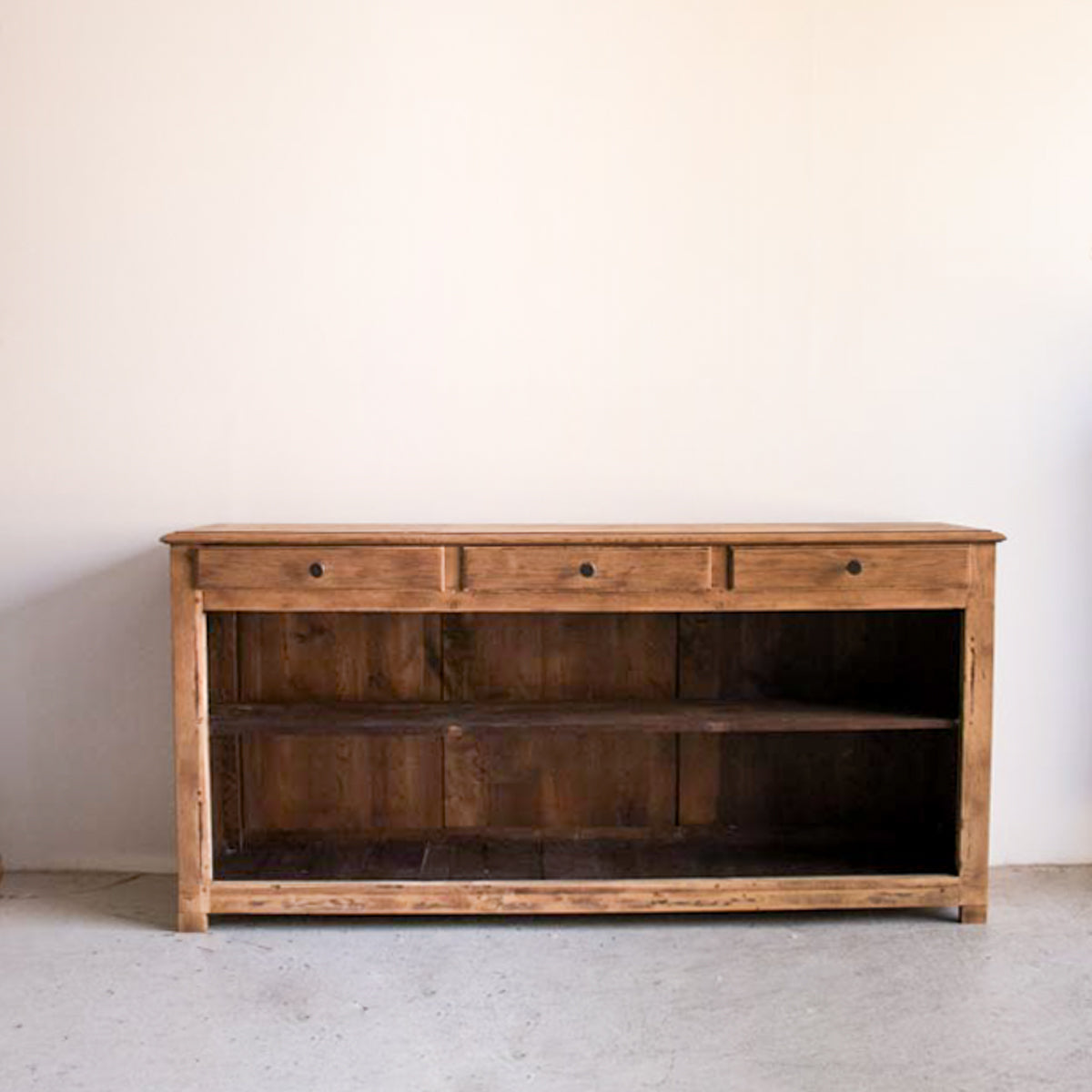 Vintage Oak Counter - elsie green