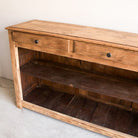 Vintage Oak Counter - elsie green