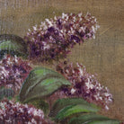 Les Lilas Séchés Floral Oil Painting | Dated 1959 - elsie green