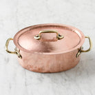 Petite Copper Roasting Pot - elsie green