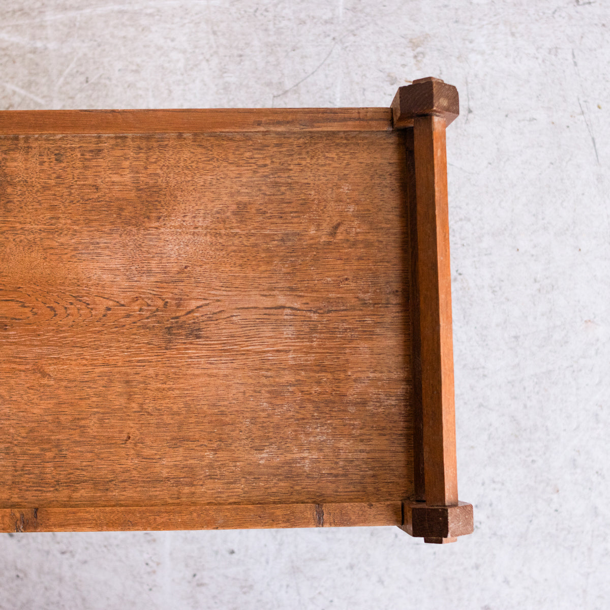 Vintage Oak Lap Desk - elsie green