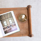 Vintage Oak Lap Desk - elsie green