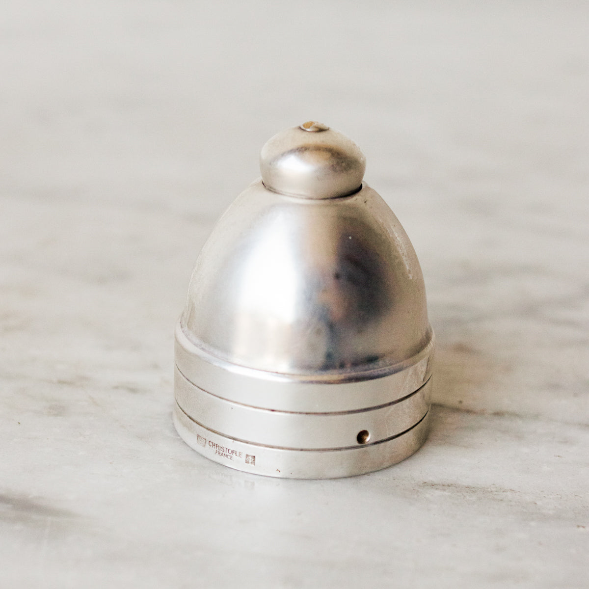 French Art Deco on sale Silver and Glass Sugar Shaker