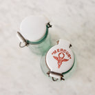 Pair of Mercur Canning Jars - elsie green