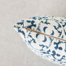 Limited Edition Block Print Pillow Cover | Ingrid Indigo - elsie green