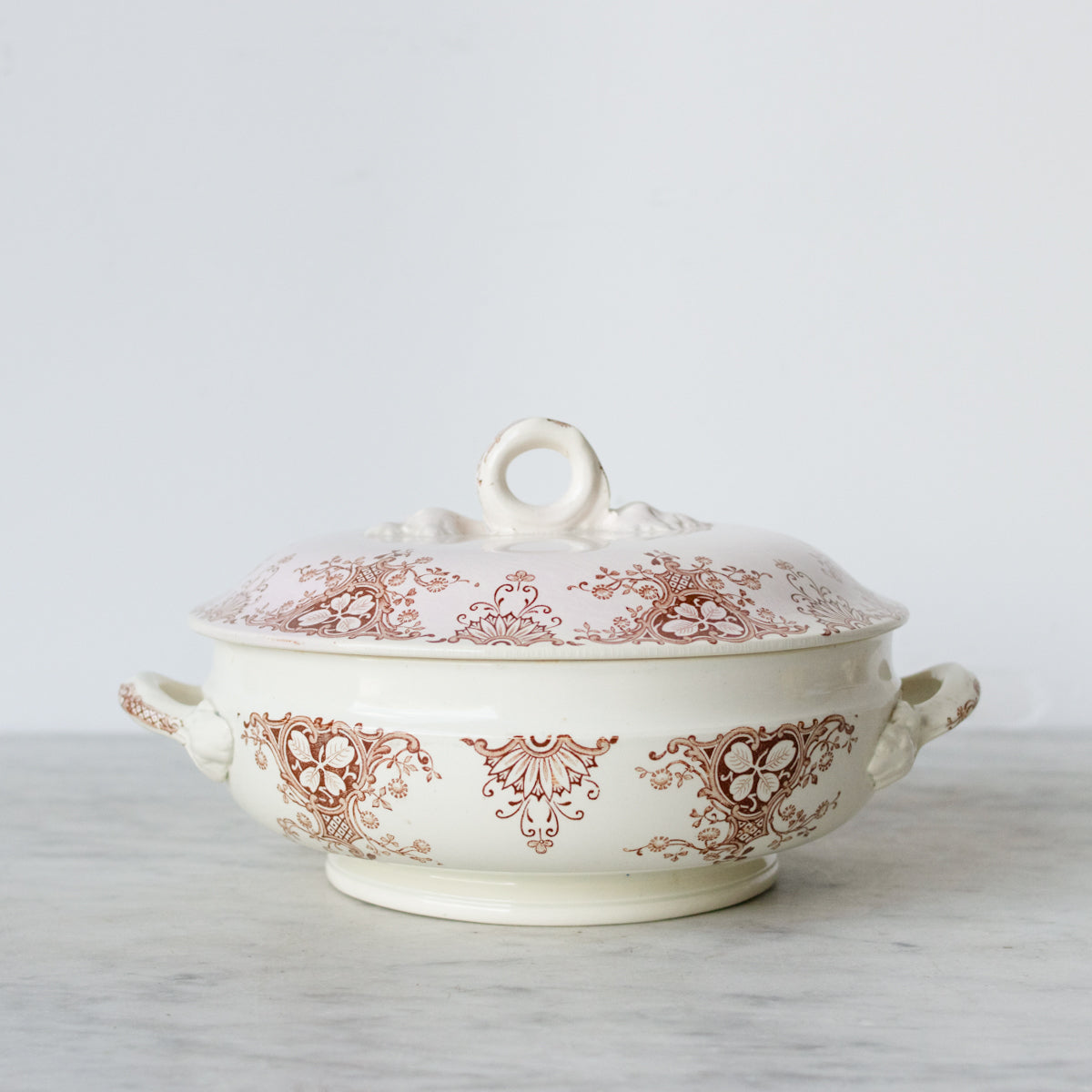 Vintage Transferware Tureen - elsie green