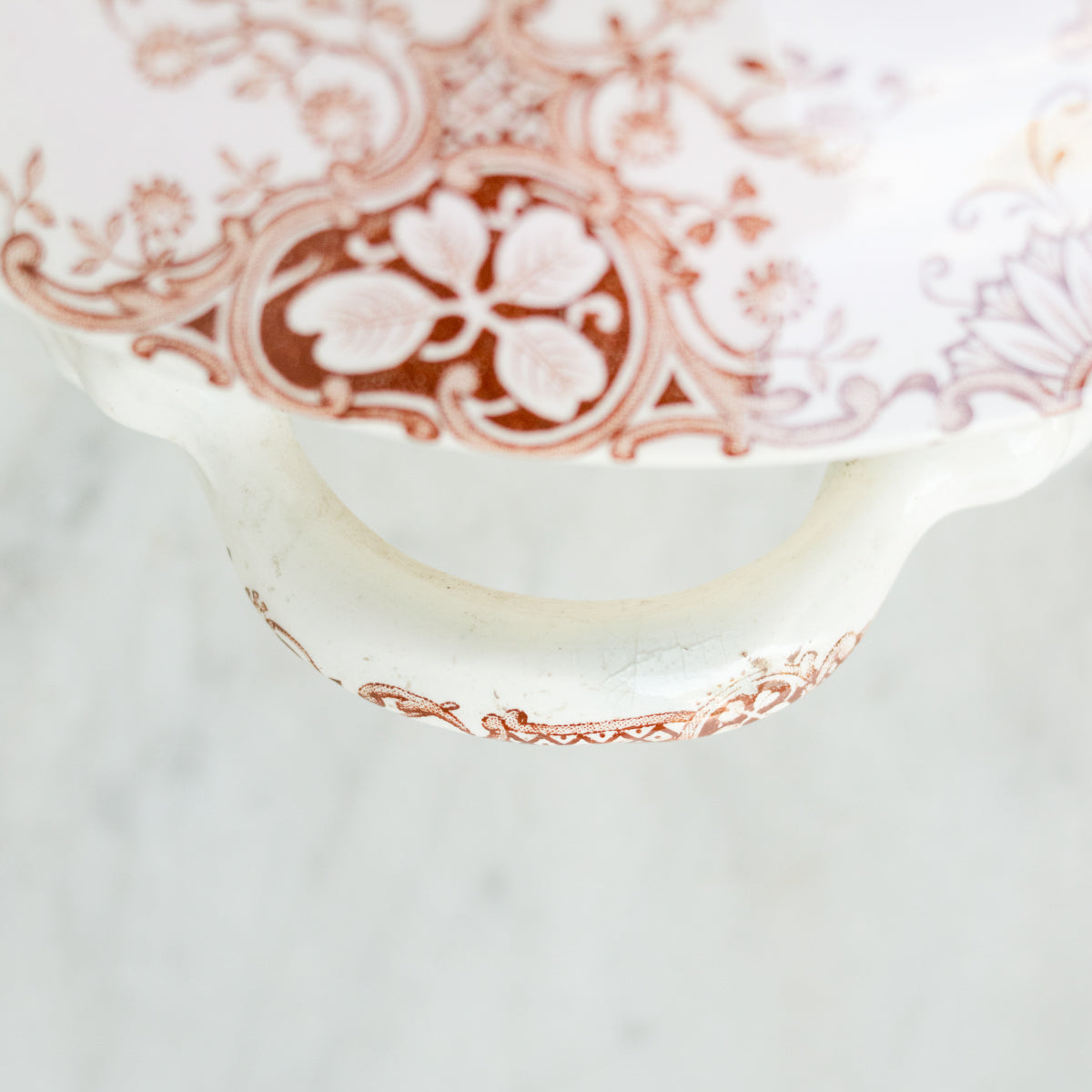 Vintage Transferware Tureen - elsie green