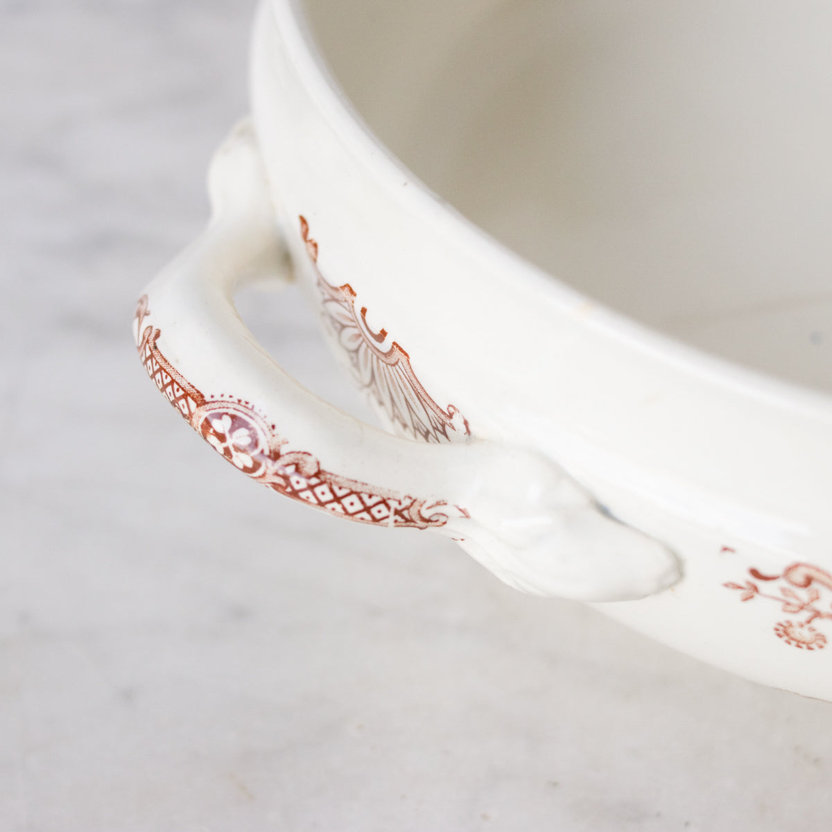 Vintage Transferware Tureen - elsie green