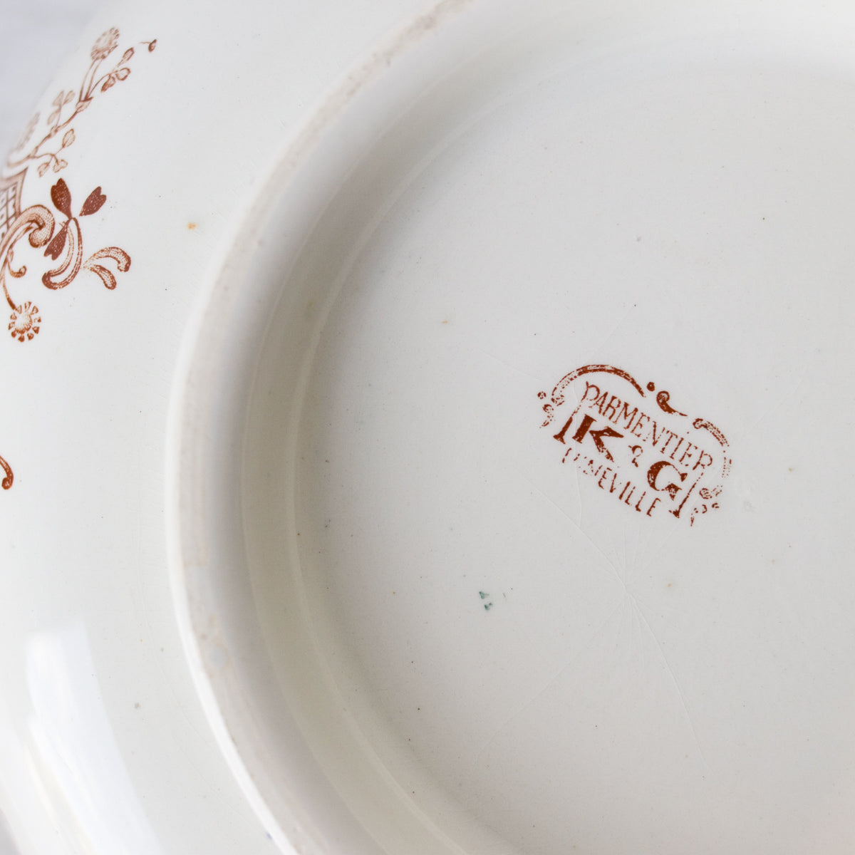 Vintage Transferware Tureen - elsie green