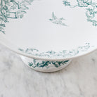 Transferware Pedestal Bowl - elsie green