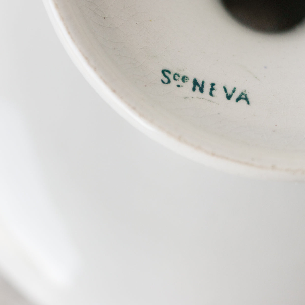 Transferware Pedestal Bowl - elsie green