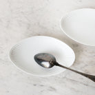Limoges Spoon Rest with Silver Spoon - elsie green