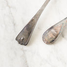 Limoges Spoon Rest with Silver Spoon - elsie green