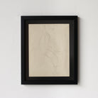 Framed Drawing with Pensive Man - elsie green