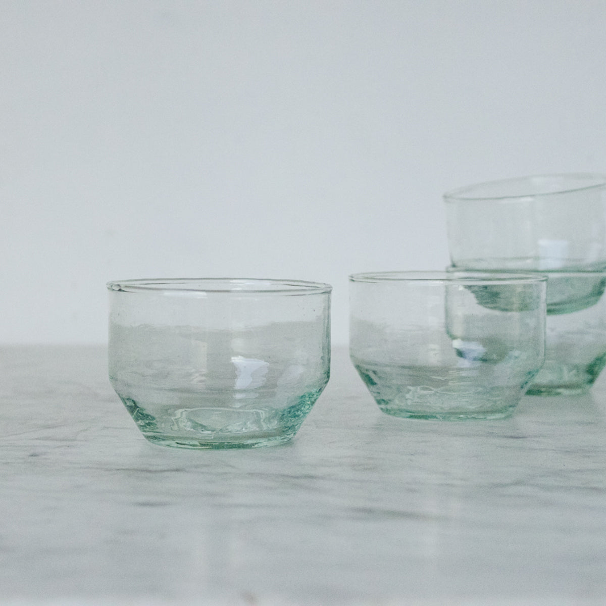 Recycled Moroccan Glassware Set