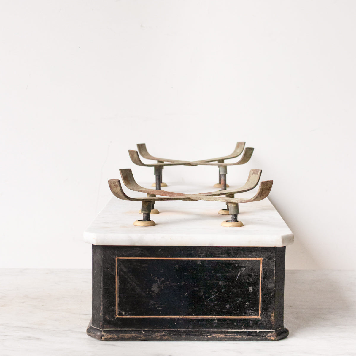 Napoleon III Scale with Brass Balancing Plates - elsie green