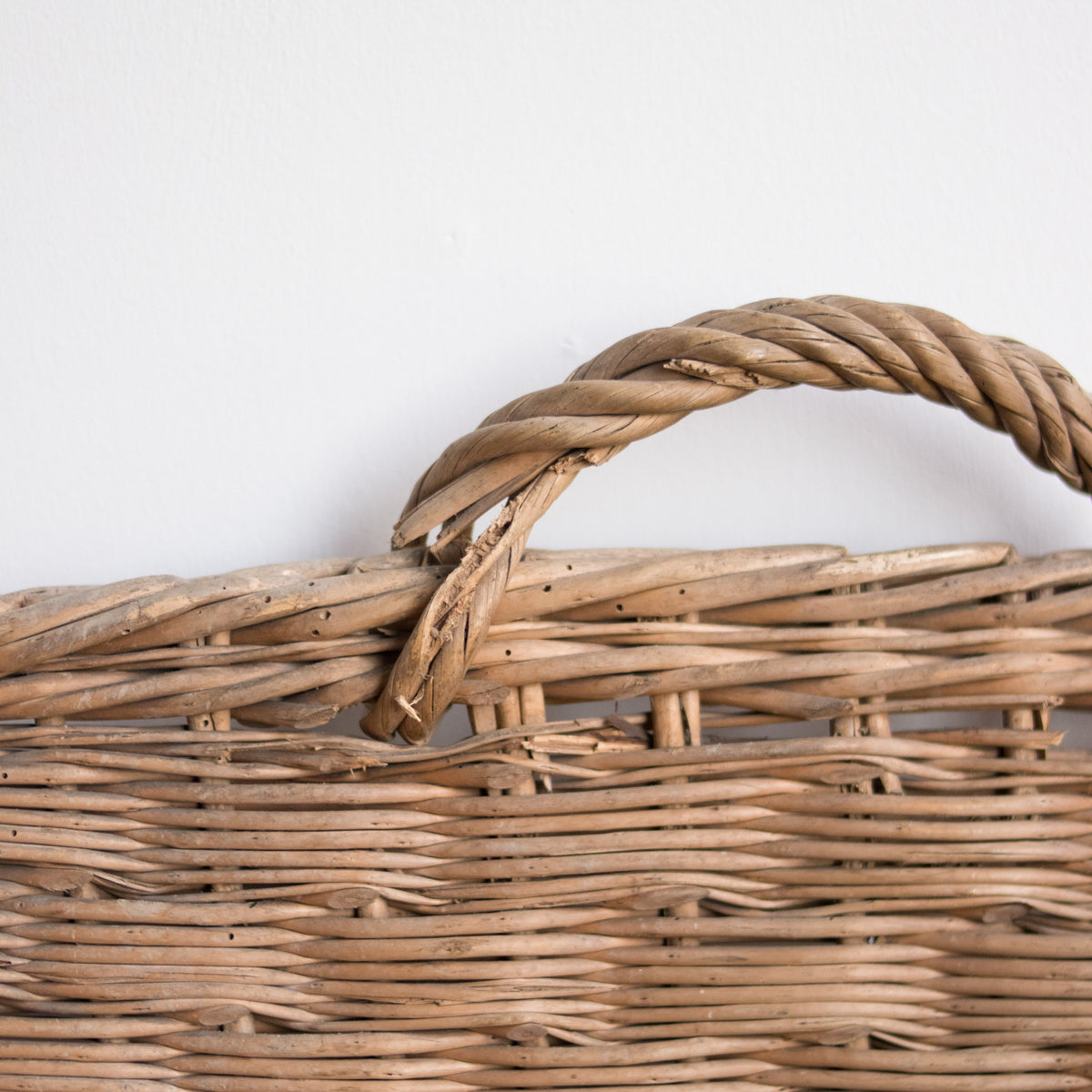 Vintage French Laundry Basket - elsie green