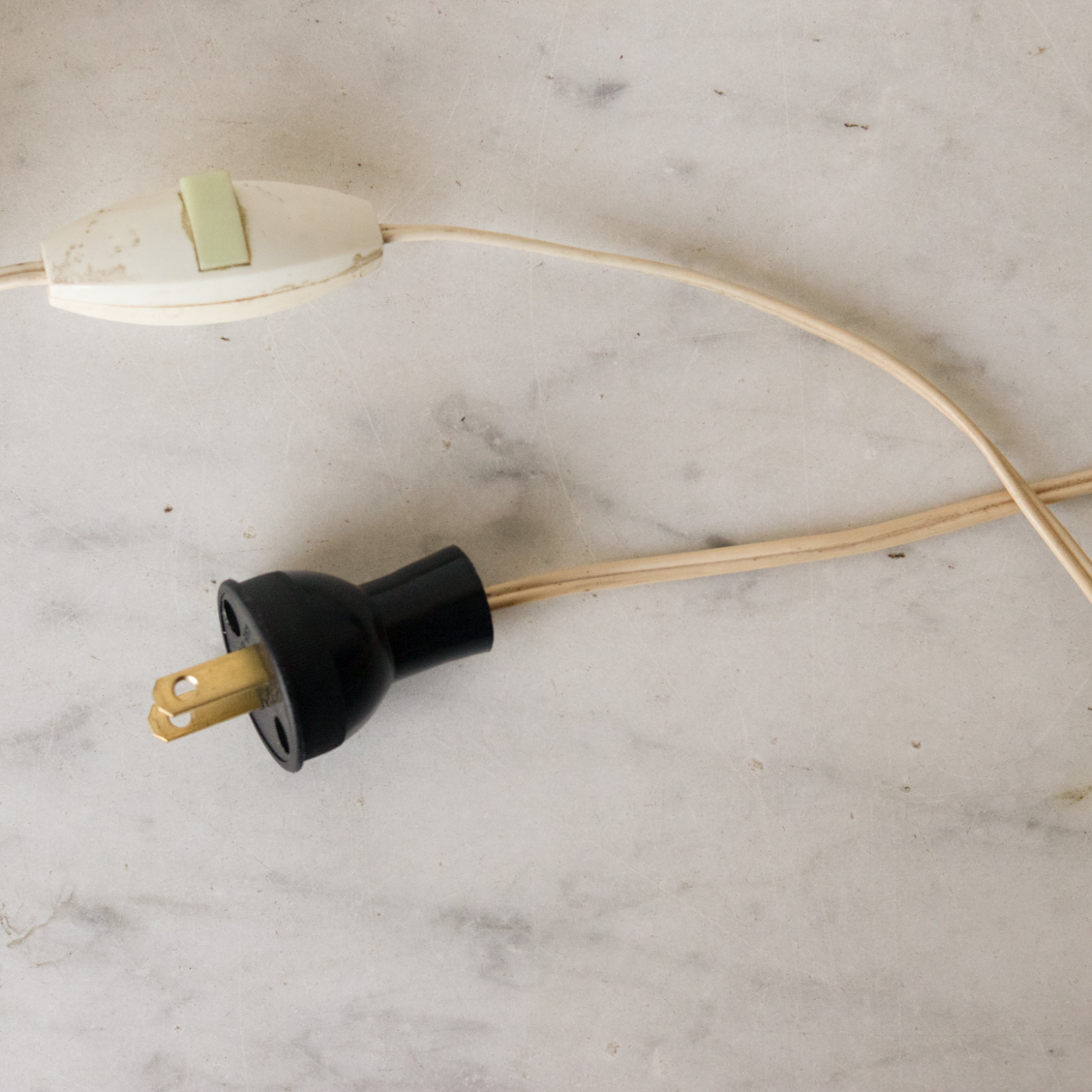 Vintage Stoneware Lamp - elsie green