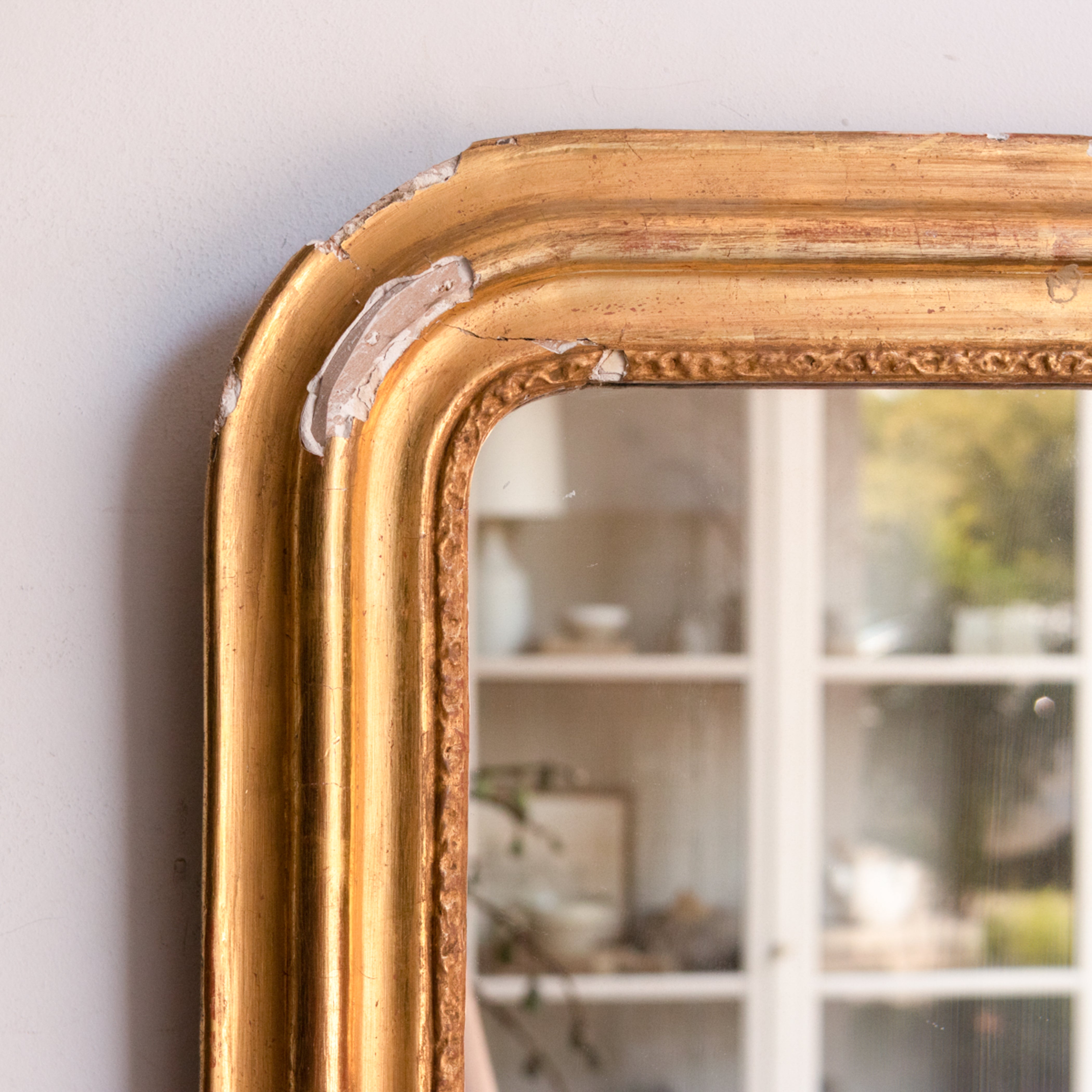 gold louis philippe mirror