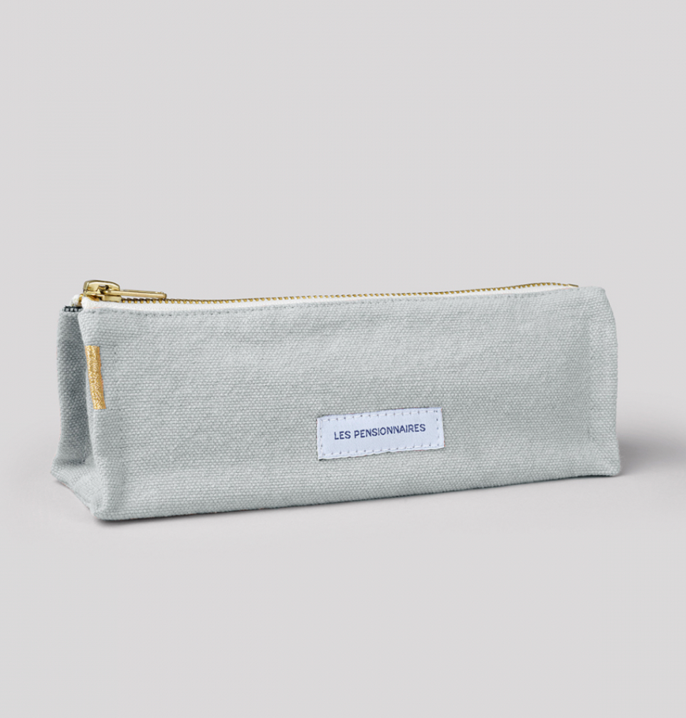 Organic Cotton Pencil Case - elsie green