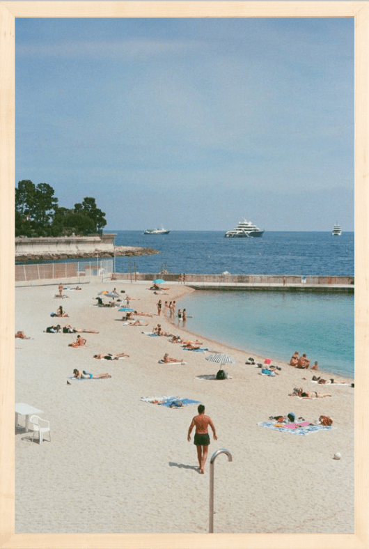 A La Plage Printed Photograph - elsie green - Art