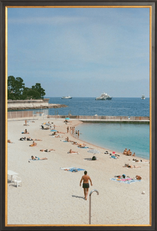 A La Plage Printed Photograph - elsie green - Art