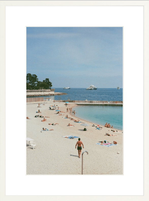 A La Plage Printed Photograph - elsie green - Art