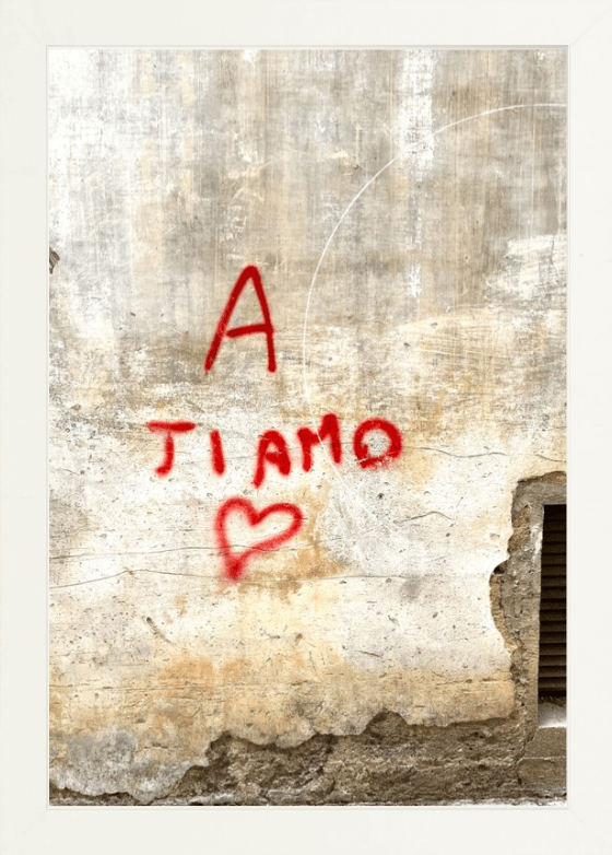 A Ti Amo Printed Photograph - elsie green - Art