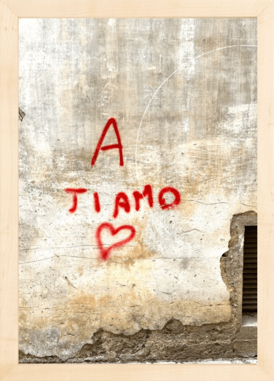 A Ti Amo Printed Photograph - elsie green - Art