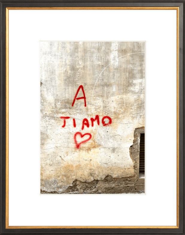 A Ti Amo Printed Photograph - elsie green - Art
