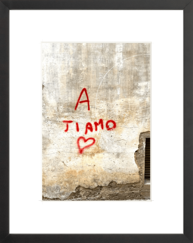 A Ti Amo Printed Photograph - elsie green - Art