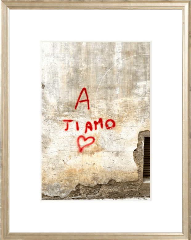 A Ti Amo Printed Photograph - elsie green - Art