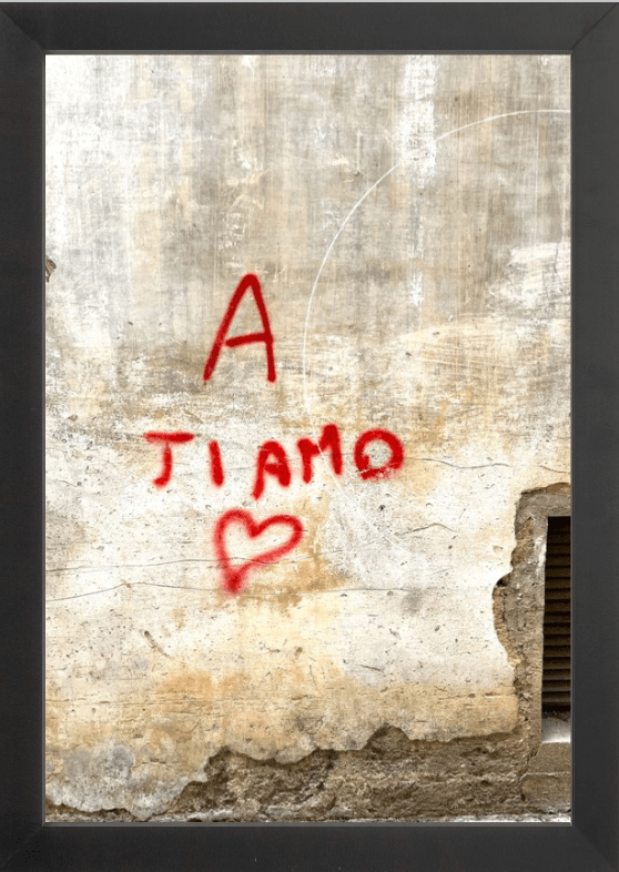 A Ti Amo Printed Photograph - elsie green - Art