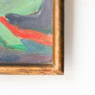 Abstract Floral Still Life Oil Painting - elsie green - Art