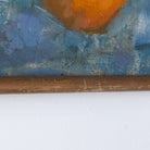 Abstract Floral Still Life Oil Painting - elsie green - art