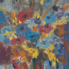 Abstract Floral Still Life Oil Painting - elsie green - art