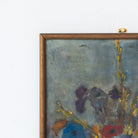 Abstract Floral Still Life Oil Painting - elsie green - art