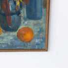 Abstract Floral Still Life Oil Painting - elsie green - art