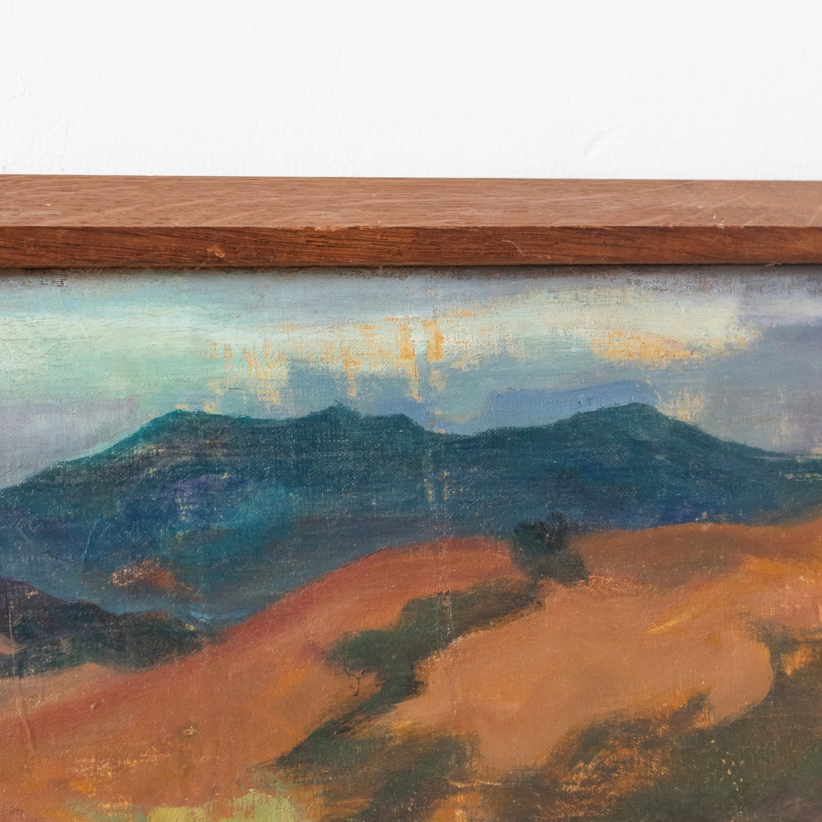 Abstract Landscape Oil Painting - elsie green - art