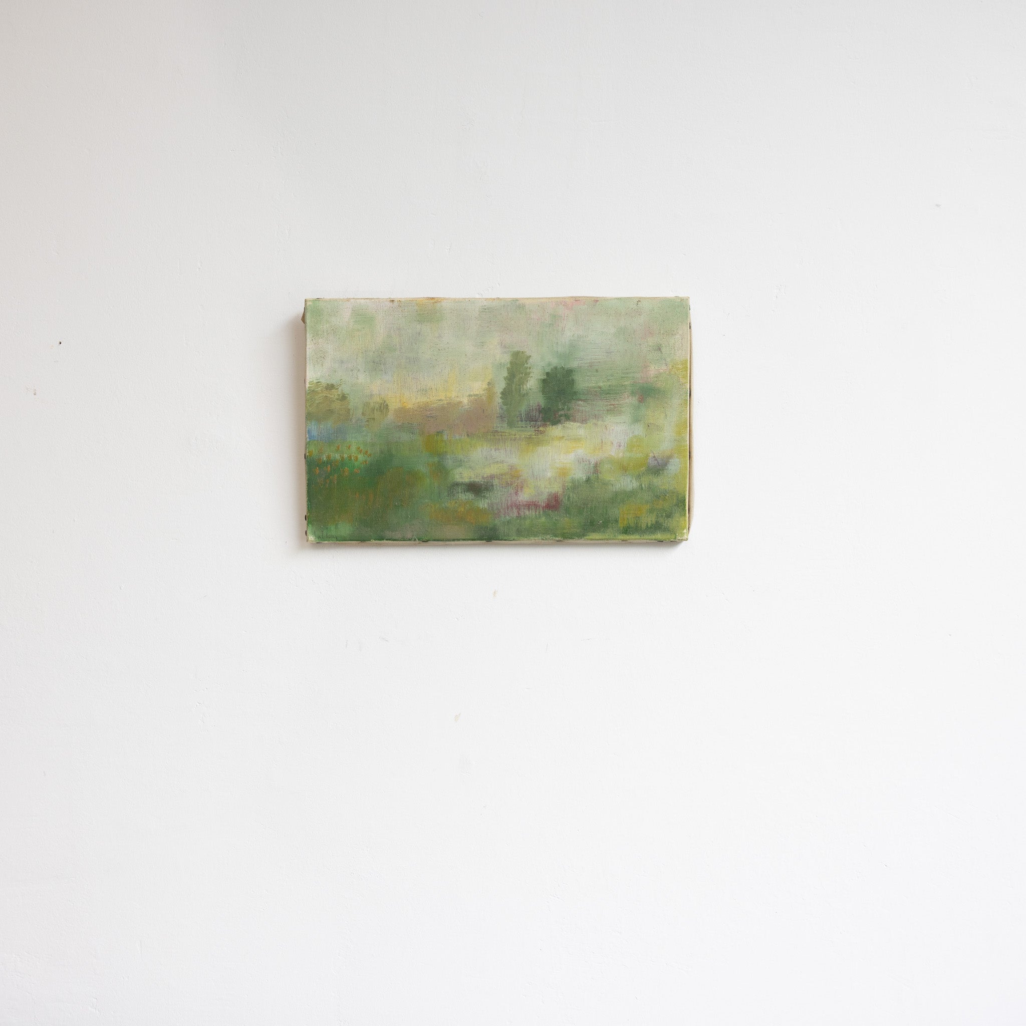 Abstract Landscape Oil Painting - elsie green - Art