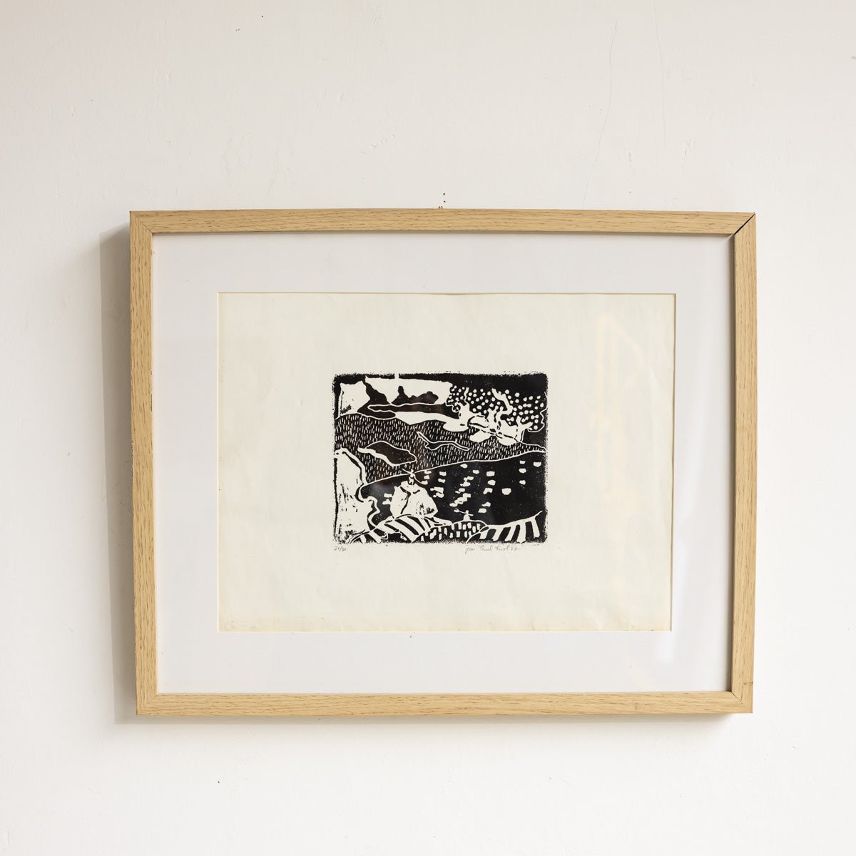 Abstract Lithograph | Signed & Numbered - elsie green - art