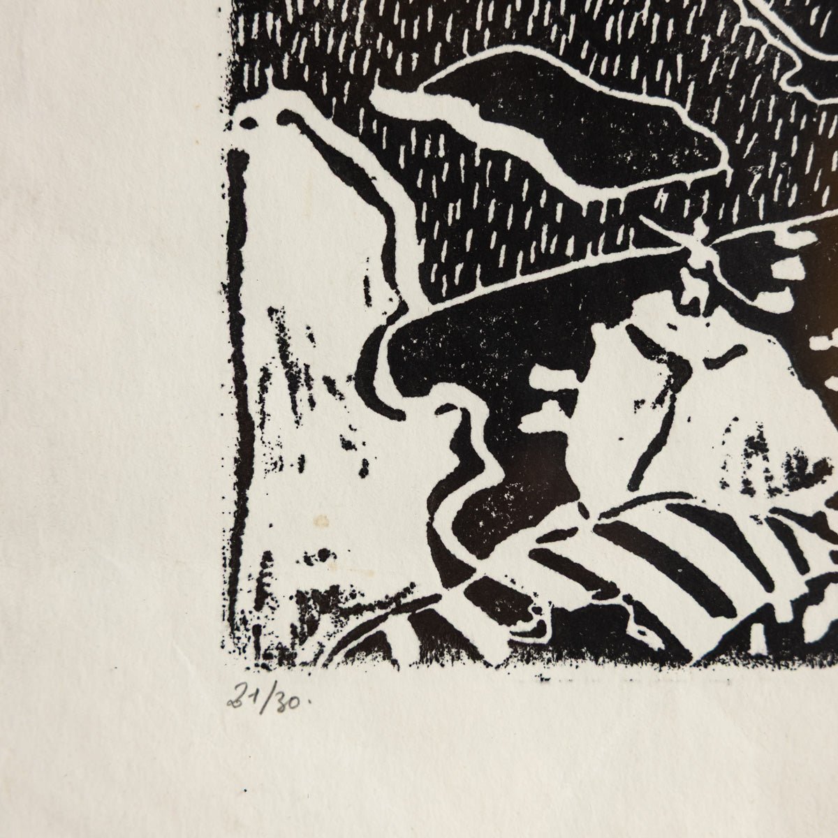 Abstract Lithograph | Signed & Numbered - elsie green - art
