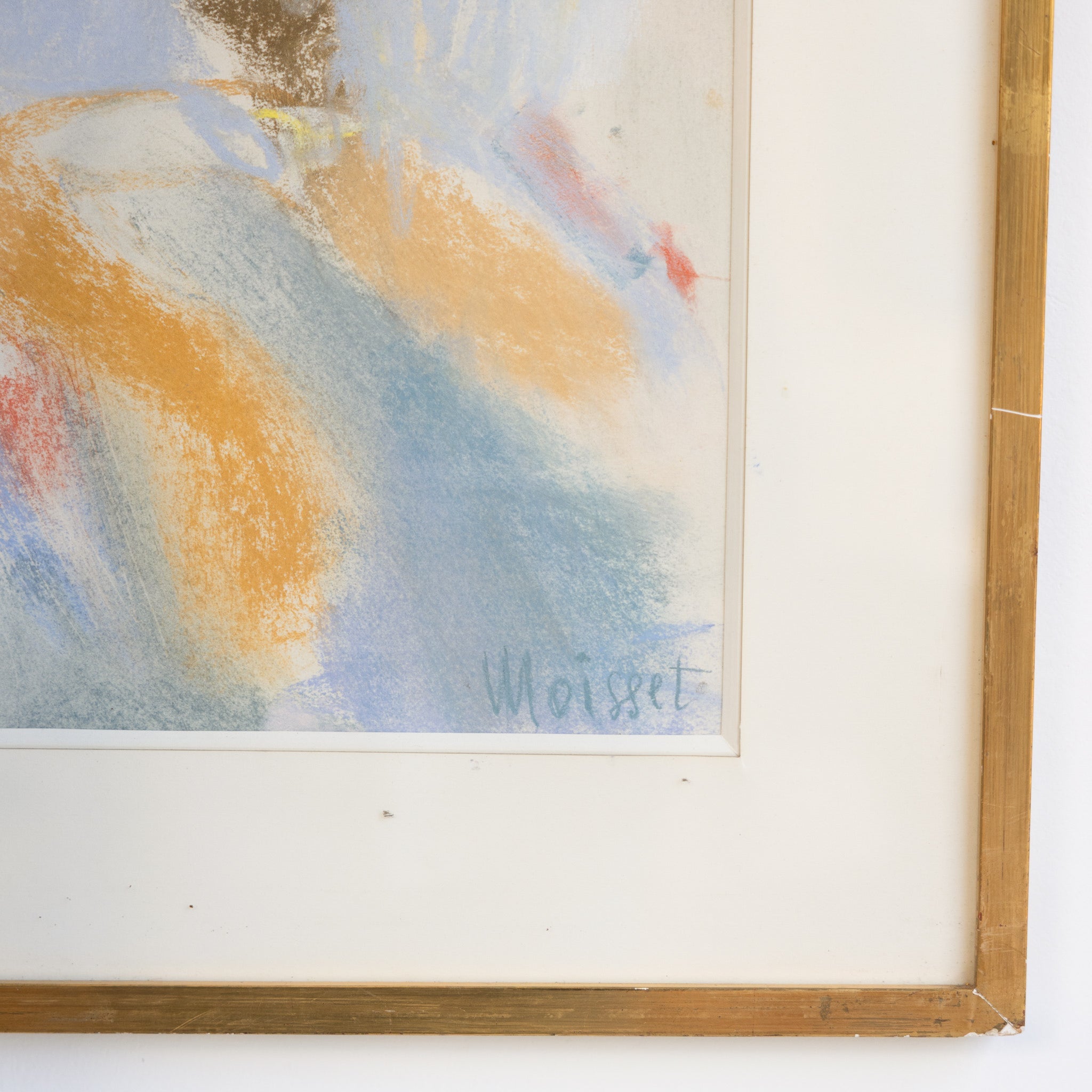 Abstract Pastel Drawing - elsie green - art