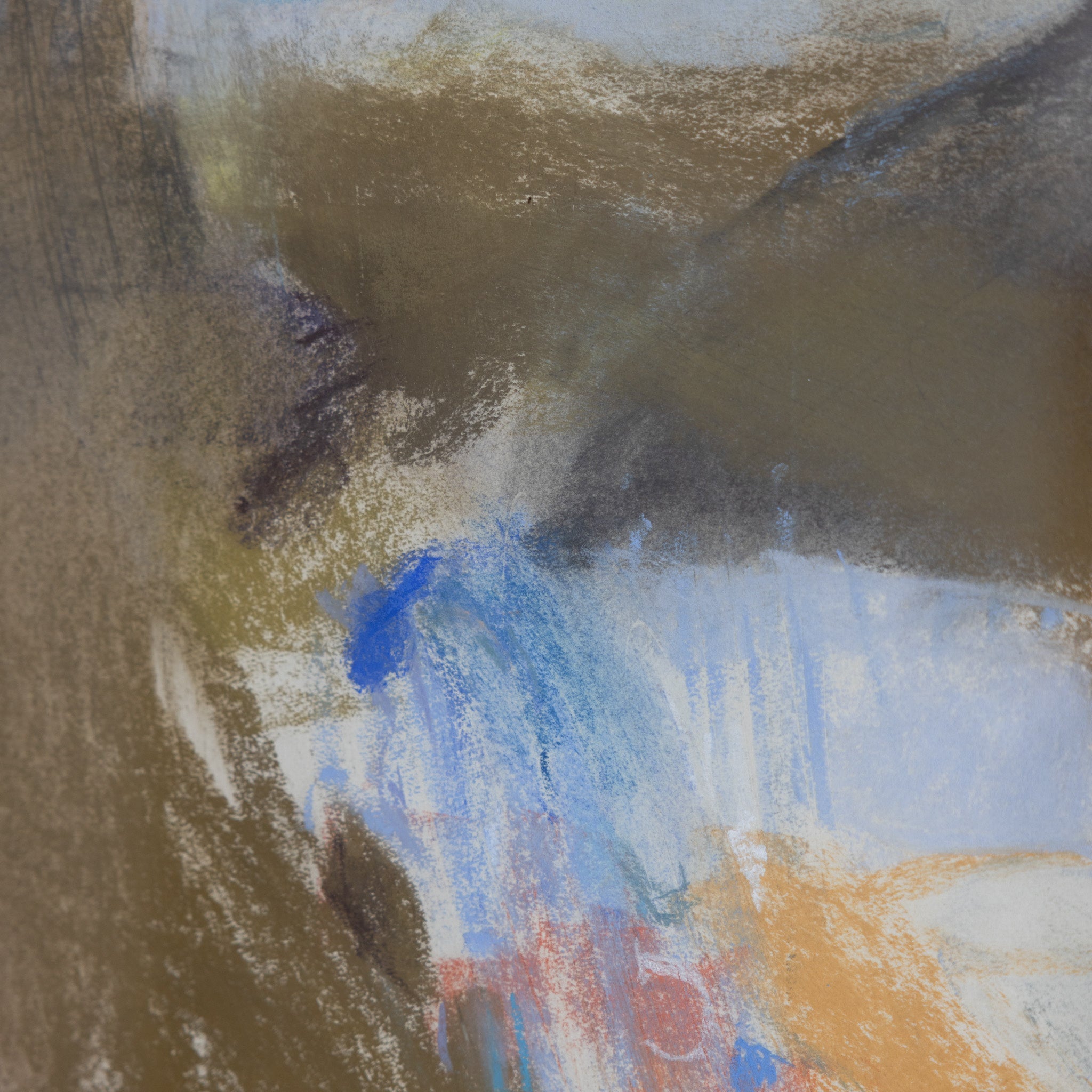 Abstract Pastel Drawing - elsie green - art
